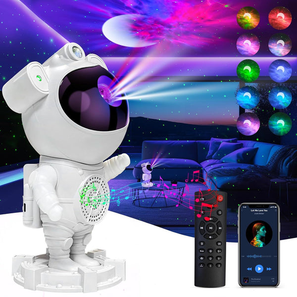 Astronaut Galaxy Projector – Transform Your Room Into a Starry Sky!